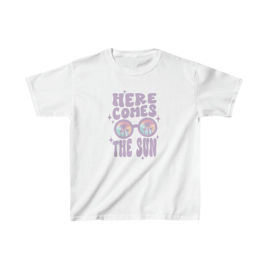 Here Comes The Sun Kids Heavy Cotton™ Tee