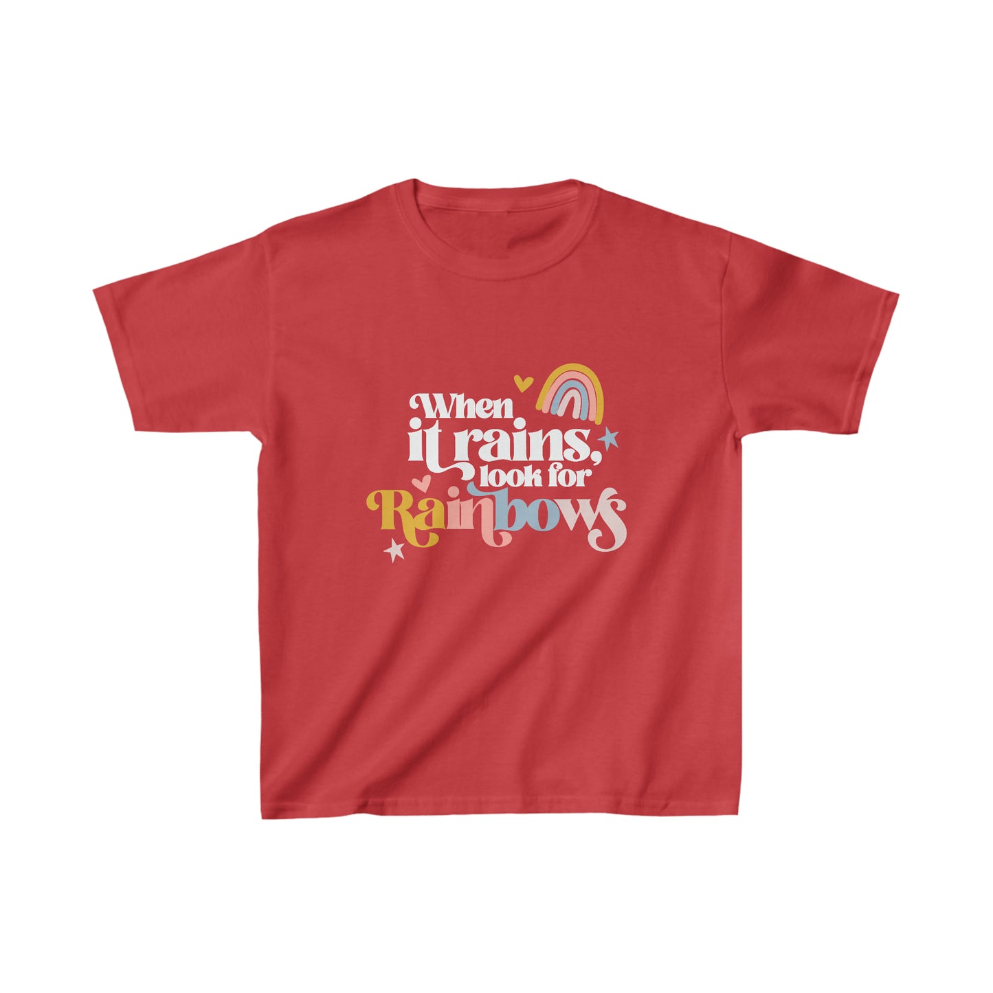 Look For Rainbows Kids Heavy Cotton™ Tee