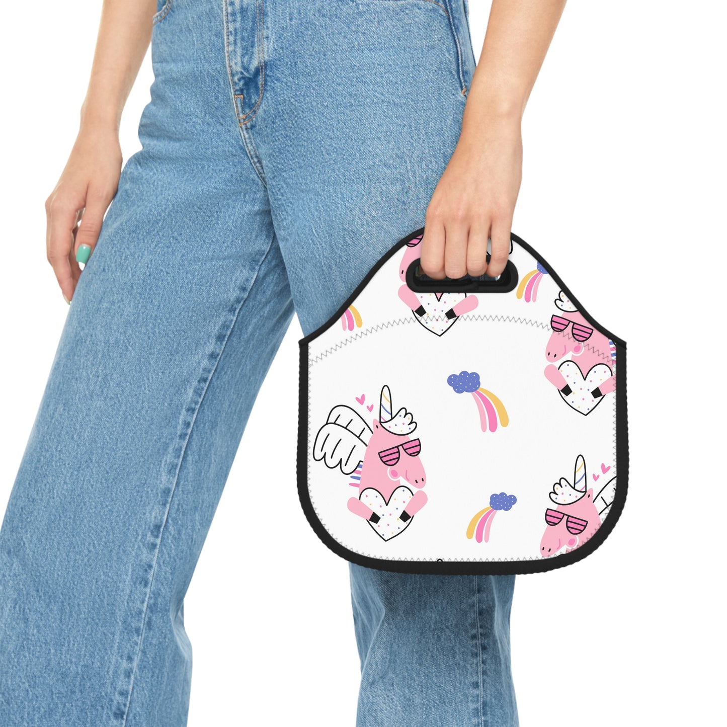 Unicorn  Neoprene Lunch Bag