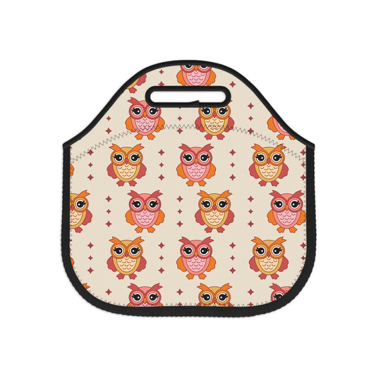 Owl  Neoprene Lunch Bag