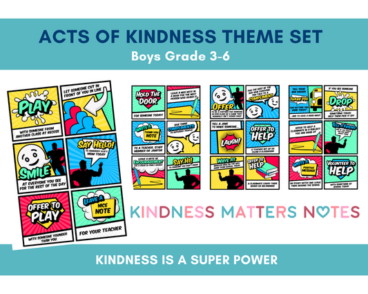 Acts of Kindness Volume 1 Boys Grade 4-6 Digital Download