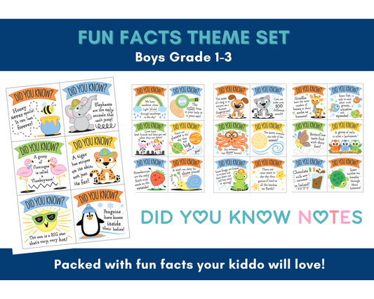 Did You Know Volume 1 Boys Grade 1-3 Digital Download