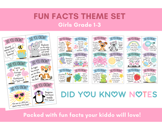 Did You Know Volume 1 Girls Grade 1-3 Digital Download