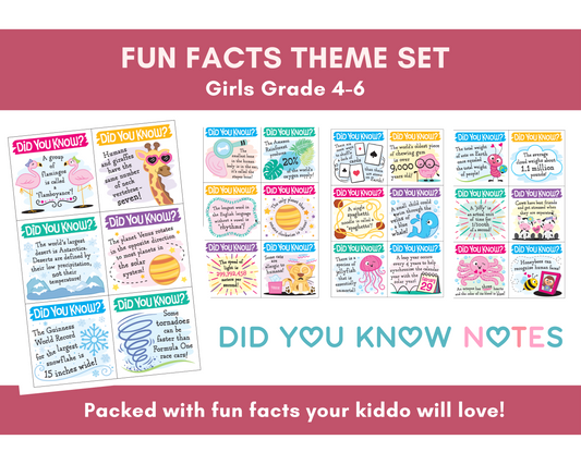 Did You Know Volume 1 Girls Grade 4-6 Digital Download